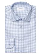 Eton Geruit shirt king twill contemporary