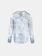 Mucho Gusto ® blouse monza mg lichtblauw print