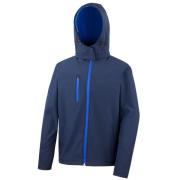 Result Core mens lite hooded softshell jacket