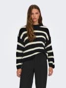 Jacqueline de Yong Jdyjusty l/s stripe pullover knt no