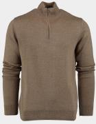 Innocente Pullover half zip art-302/8017-coffee