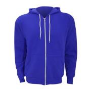 Bella + Canvas Canvas unixex zip-up polycotton fleece hooded sweatshir...