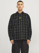 Jack & Jones Jcotheo corduroy check overshirt ls