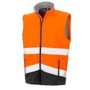 Result Softshell veiligheidsvest voor volwassenen