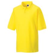 Jerzees Colours Russell mens klassiek poloshirt met korte mouwen van k...