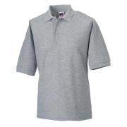 Jerzees Colours Russell mens klassiek poloshirt met korte mouwen van k...