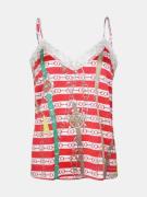 Mucho Gusto Slip top rood met nautische print