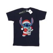 Disney Dames lilo and stitch kerstmis katoenen vriendje t-shirt