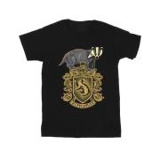 Harry Potter Heren hufflepuff schets crest t-shirt