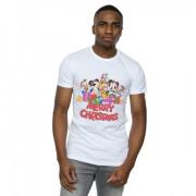 Disney Heren mickey mouse en vrienden kerstmis t-shirt