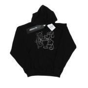 Disney Dames mickey mouse steamboat sketch hoodie