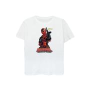 Deadpool Heren hey you katoenen t-shirt