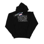 Marvel Avengers Heren wakanda forever logo hoodie