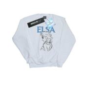 Disney Dames frozen elsa profile sketch sweatshirt