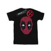 Marvel Avengers Dames deadpool hoofd van rozen katoenen vriendje t-shi...