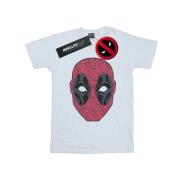 Marvel Avengers Dames deadpool hoofd van rozen katoenen vriendje t-shi...