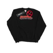 Marvel Avengers Heren deadpool tekst logo sweatshirt