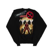 Marvel Avengers Heren deadpool schietoefeningen sweatshirt