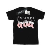 Friends Dames kerstmis logo boyfriend t-shirt