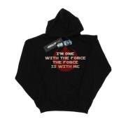 Star Wars Heren rogue one ik ben één met de force red hoodie