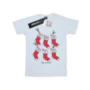 Friends Heren kerstmis kousen t-shirt