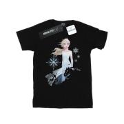 Disney Heren frozen 2 elsa nokk silhouette t-shirt