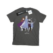 Disney Heren frozen 2 distressed group t-shirt