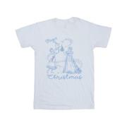 Disney Heren frozen magic kerstmis t-shirt