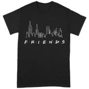 Friends Unisex t-shirt skyline volwassenen