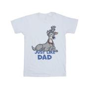 Disney Heren lady and the tramp net als papa t-shirt