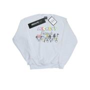 Disney Heren mickey mouse friends faded nostalgia sweatshirt