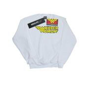 DC Comics Dames wonder woman sweatshirt met gevleugeld logo