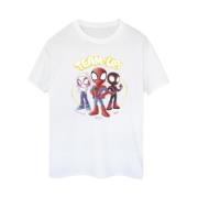 Marvel Avengers Dames spidey and his amazing friends schets katoenen v...