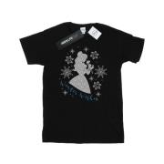 Disney princess Heren belle winter silhouette t-shirt