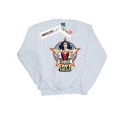 DC Comics Heren wonder woman 84 sterren ontwerp sweatshirt