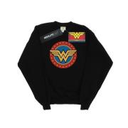 DC Comics Heren wonder woman cirkel logo sweatshirt