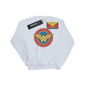 DC Comics Heren wonder woman cirkel logo sweatshirt