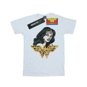 DC Comics Dames wonder woman retro collage katoenen vriendje t-shirt