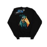 DC Comics Dames aquaman tropical icoon sweatshirt