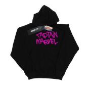 Marvel Avengers Heren captain spray text hoodie