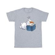 Disney Heren frozen olaf lezen t-shirt