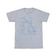 Disney Heren frozen magic kerstmis t-shirt