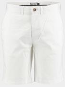 Bos Bright Blue Korte broek stretch katoen 501/00 bianco