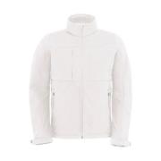 B and C Heren soft shell jas met capuchon