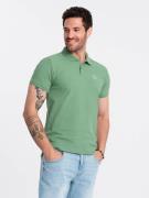 Ombre Poloshirt heren korte mouw -