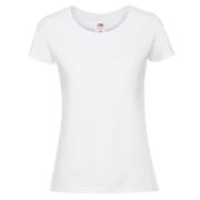 Fruit of the Loom Dames iconic 195 premium ringspun katoenen t-shirt