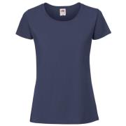 Fruit of the Loom Dames iconic 195 premium ringspun katoenen t-shirt