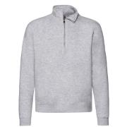 Fruit of the Loom Heren premium sweatshirt met ritssluiting