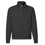 Fruit of the Loom Heren premium sweatshirt met ritssluiting