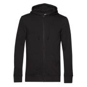 B and C Unisex inspire organic full zip hoodie voor volwassenen